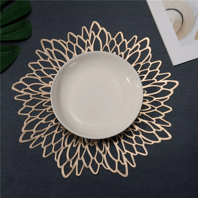 Gold Designer Placemat Set - Urban Jiko