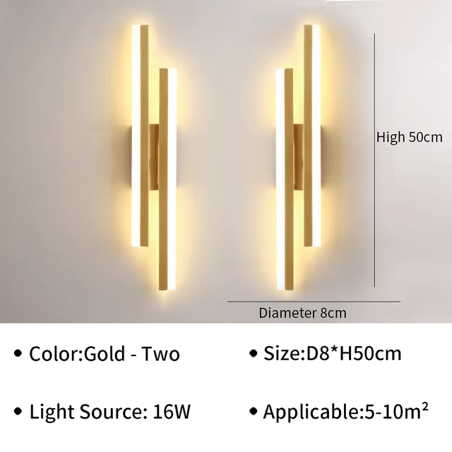 Modern LED Wall Light - Urban Jiko