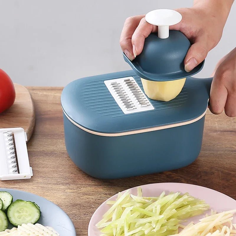 Multifunction Vegetable Cutter with Drain Basket - Urban Jiko