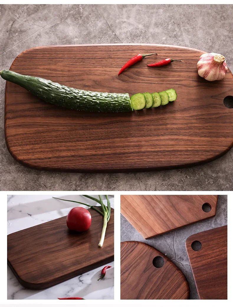 Rich Walnut Solid Chopping Board - Urban Jiko