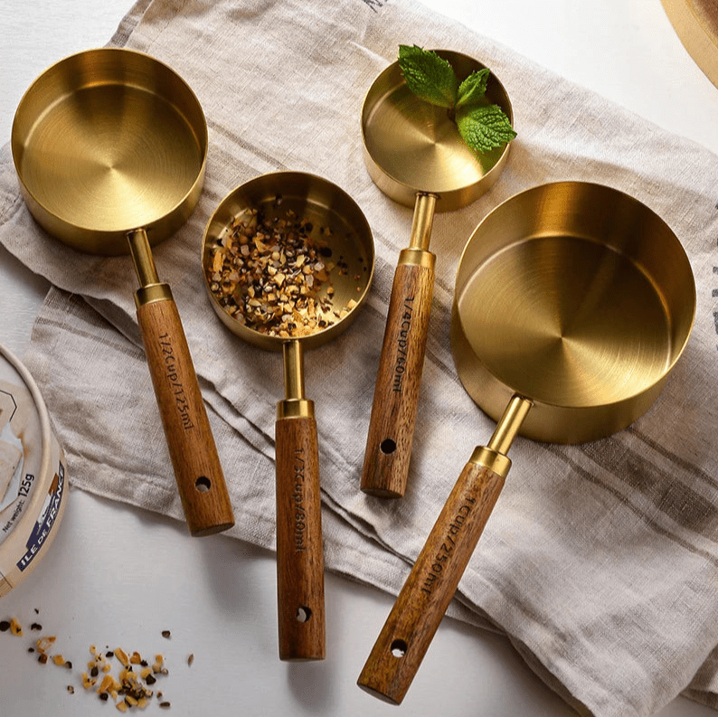 Walnut Wooden Measuring Set (8 Piece Set) - Urban Jiko