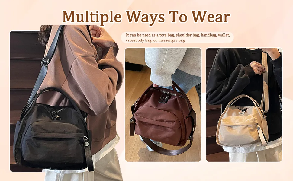nylon crossbody bag