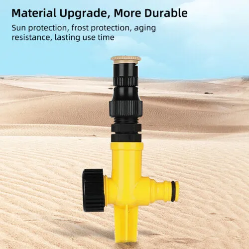 360&deg; Auto Irrigation System Adjustable Garden Lawn Sprinkler Patio Save  Water US 707638681761 | eBay