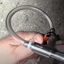 Car brake bleeder hose bleeding kit motorcycle one way check valve brake bleeder brake bleeder kit 