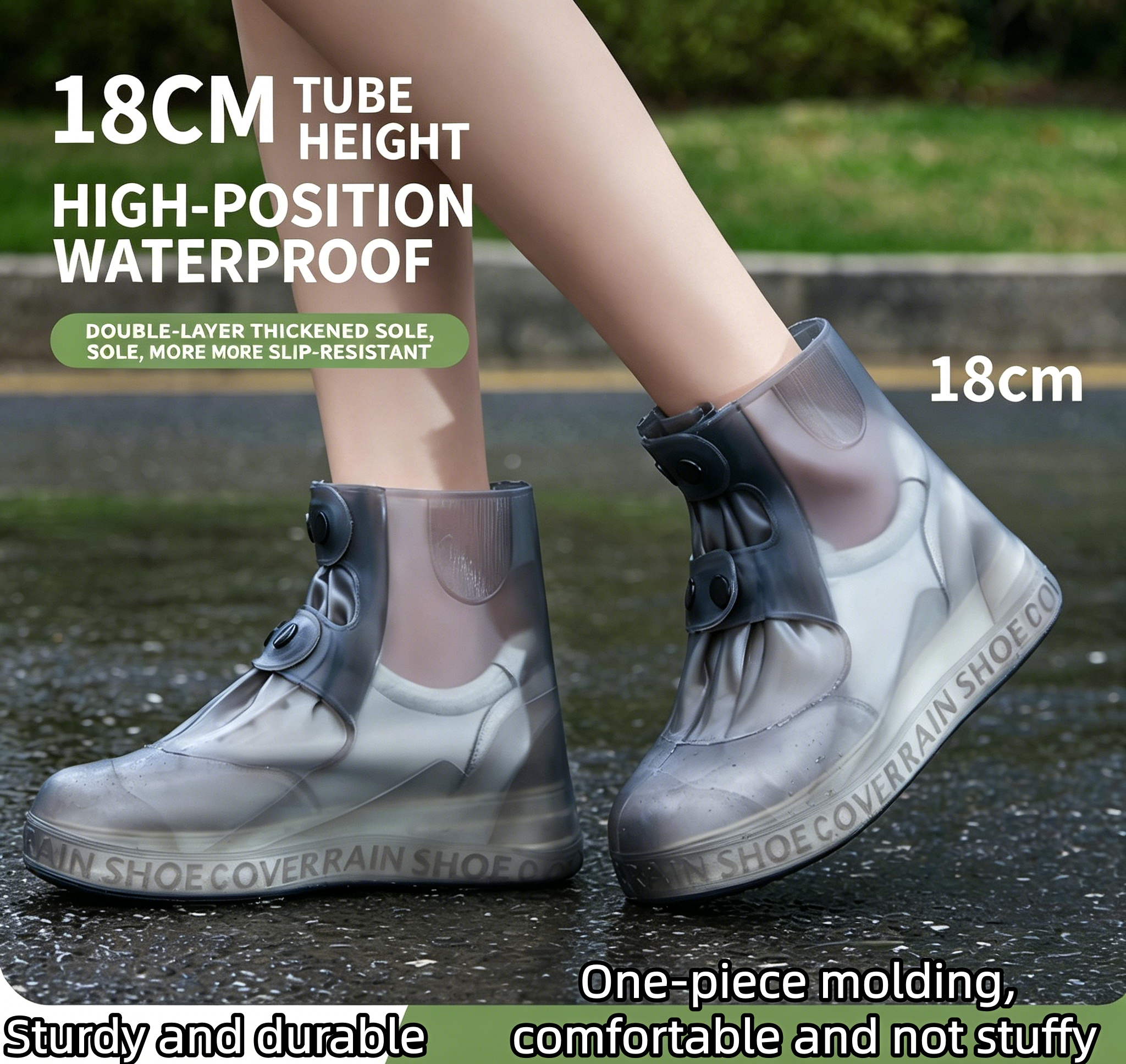 Thick Wear-Resistant Waterproof Shoe Cover