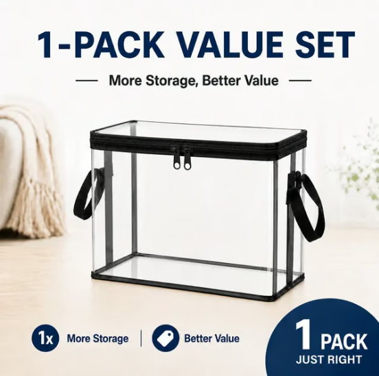 Stuffed Storage PVC Organizer Bag Doll Storage Container WaterProof