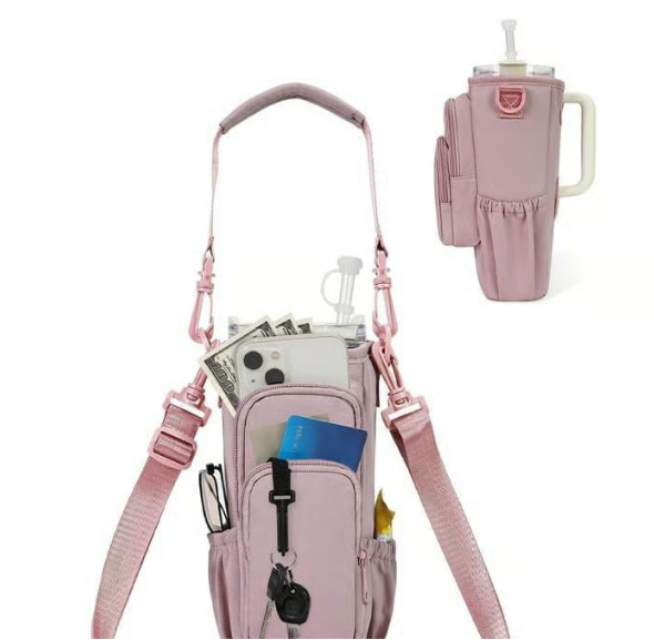 crossbody Insulated cup Sleeve