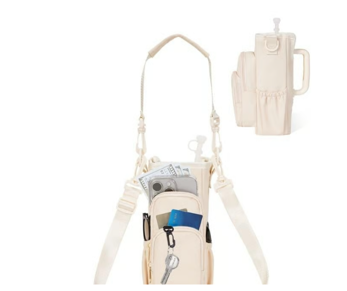 crossbody Insulated cup Sleeve