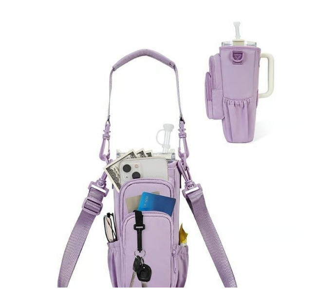 crossbody Insulated cup Sleeve