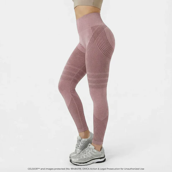 High Waisted And Hip Lifting Yoga Elastic Quick Drying Tight Pants ⭐