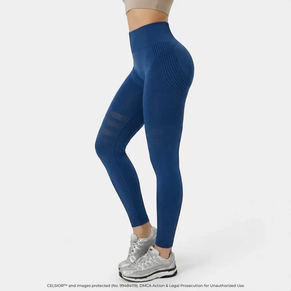 High Waisted And Hip Lifting Yoga Elastic Quick Drying Tight Pants ⭐