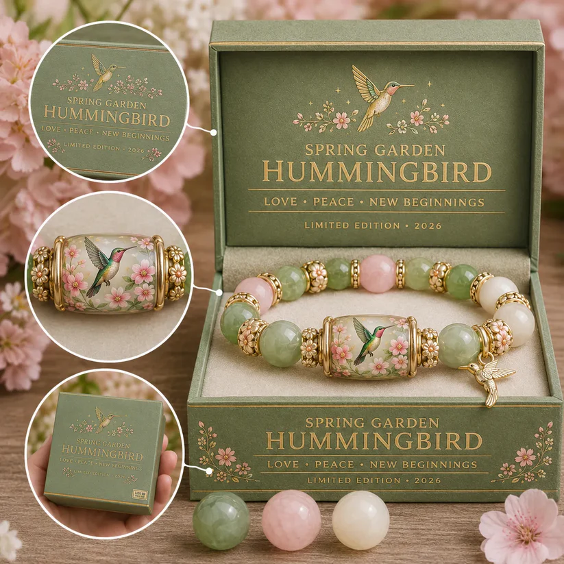 🌿 Love, Peace & Spring Blessings 💖 | 2026 Limited Edition Bracelet - With Gift Box - 10 In Stock