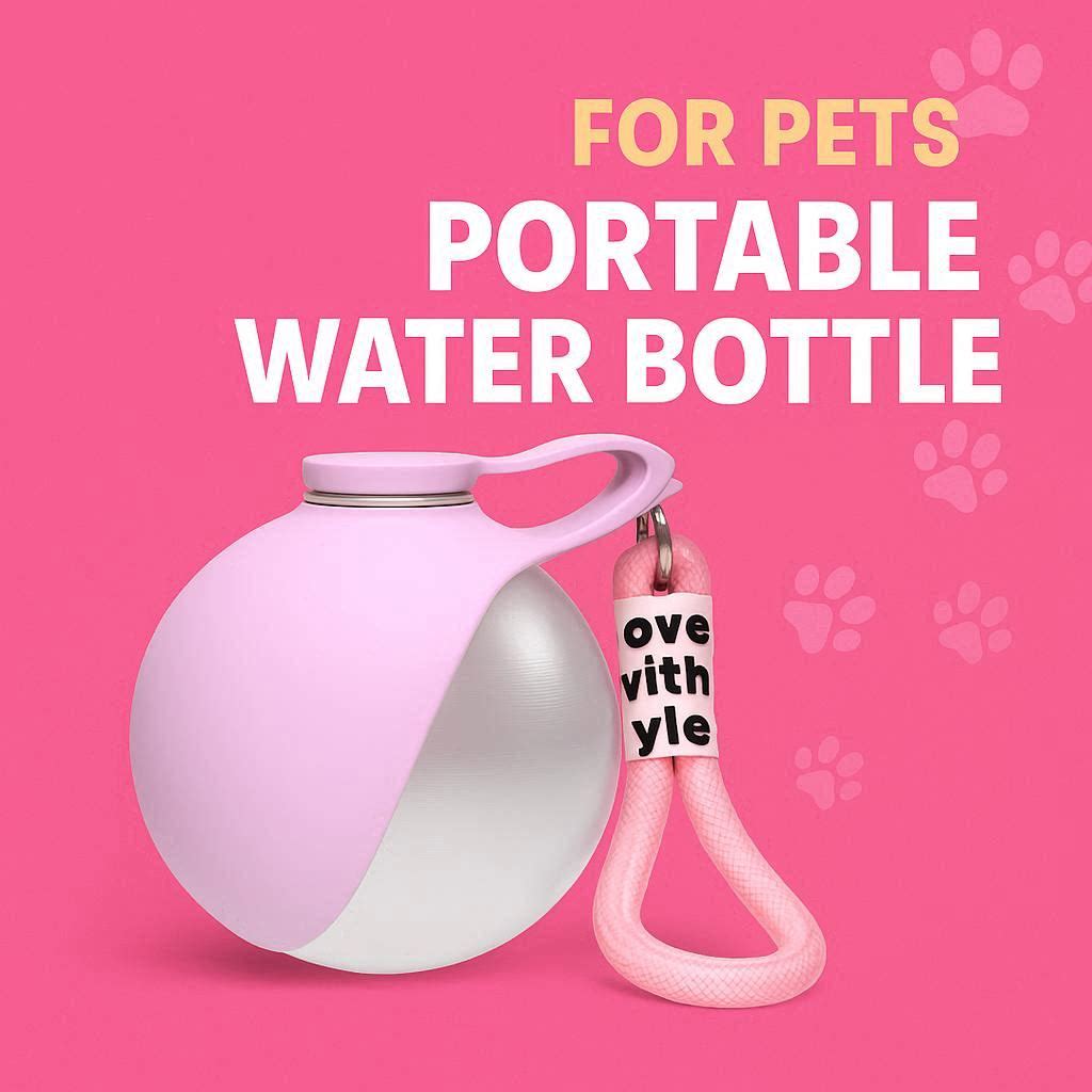 🐾 Portable Pet Water Bottle 🐶💧Fresh Water For Your Pet — Anytime, Anywhere ❤️