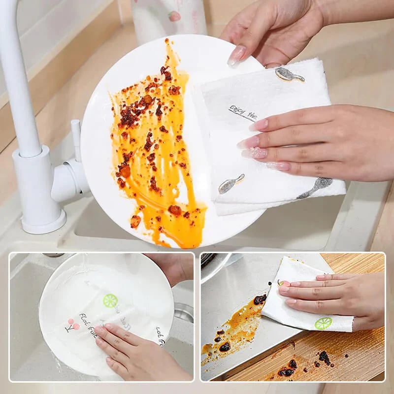 🧼 Reusable Cleaning Cloths – save money and protect the planet for everyday use.