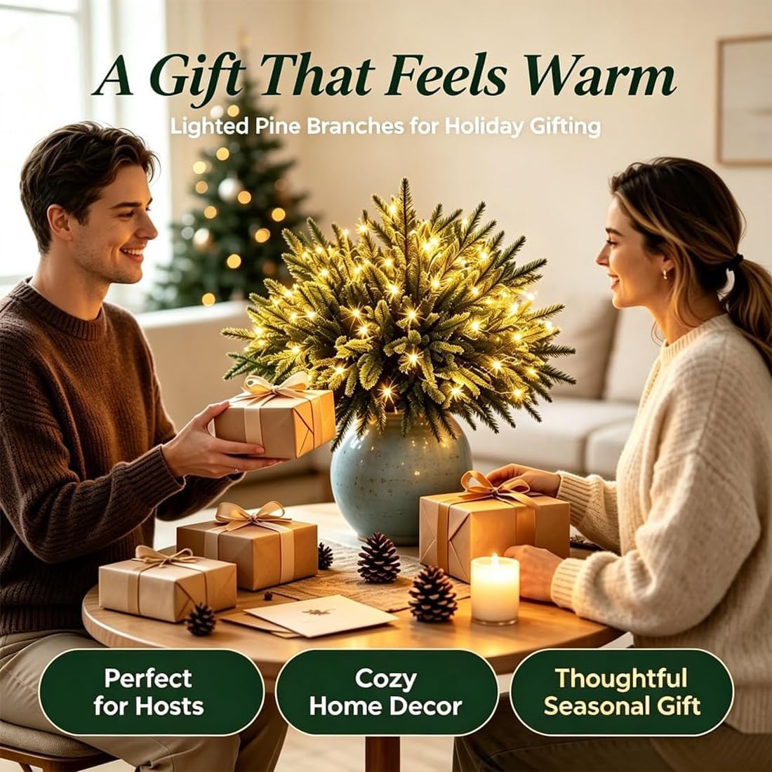 Make Every Evening Feel a Little More Magical ✨Enchanted Evergreen Pine