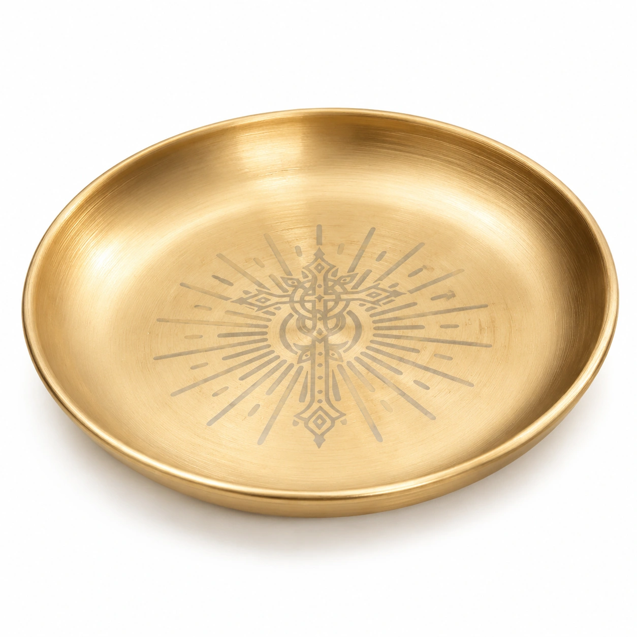 Bandeja decorativa redonda metalica-BellanovaLiving