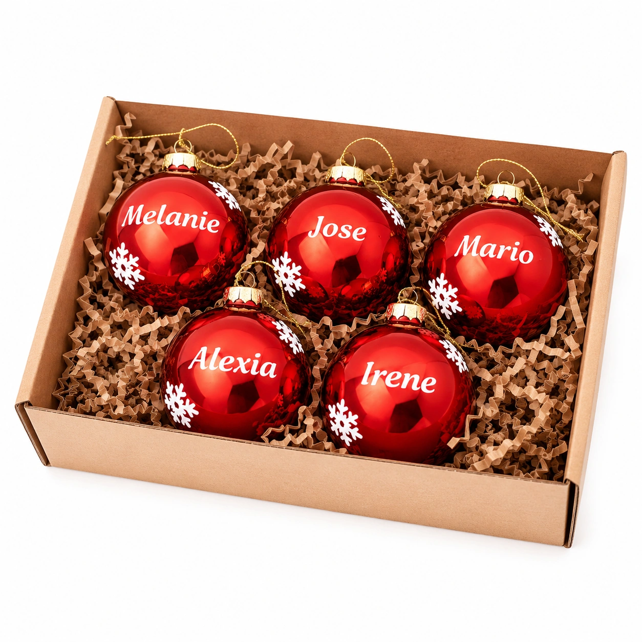 Set de Bolas Navidenas Personalizadas-BellanovaLiving