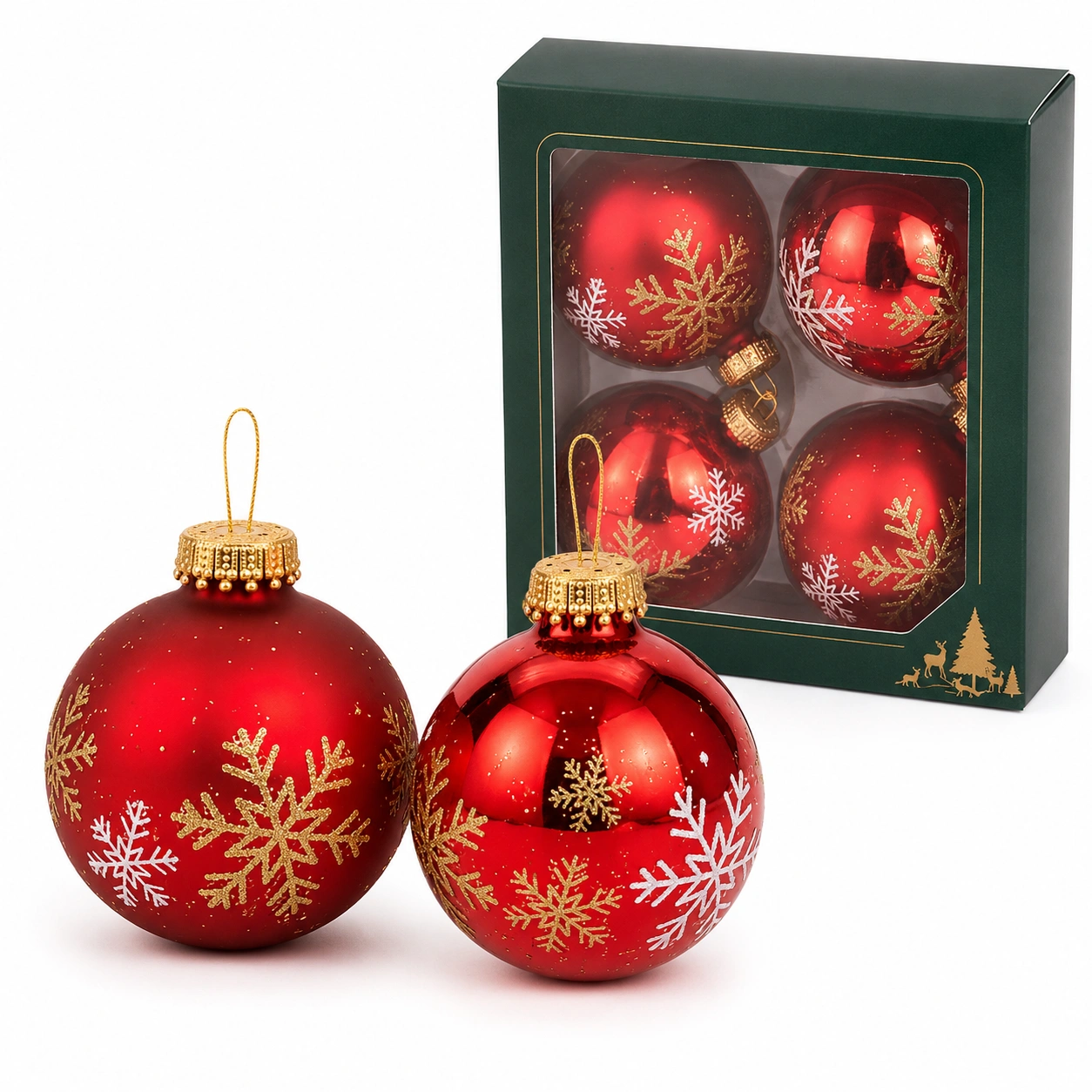 Set de bolas navidenas decorativas-BellanovaLiving