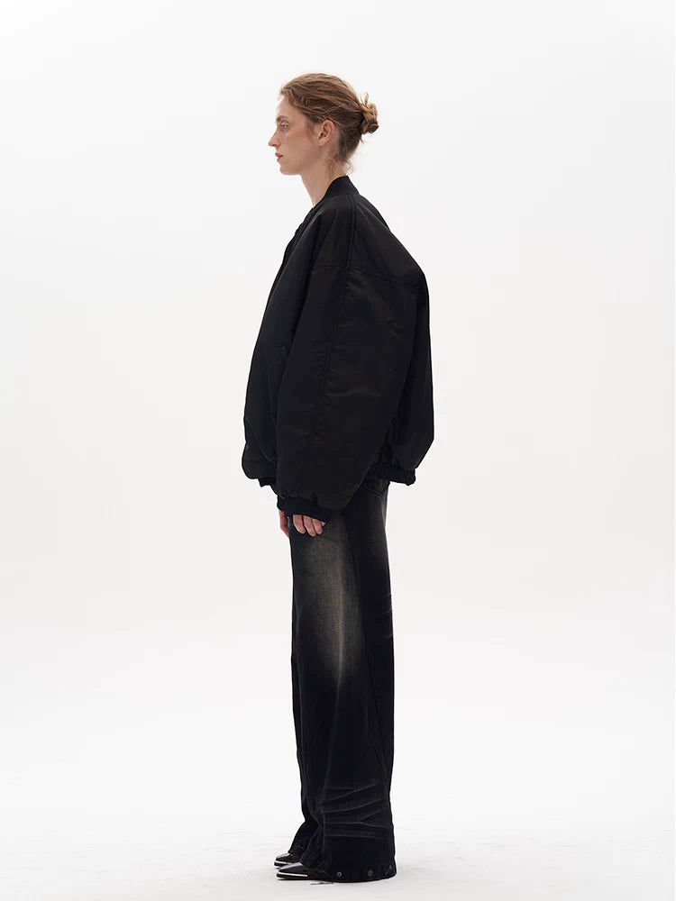Lorbrv | Oversized Sleeve Bomber Jacket for Women