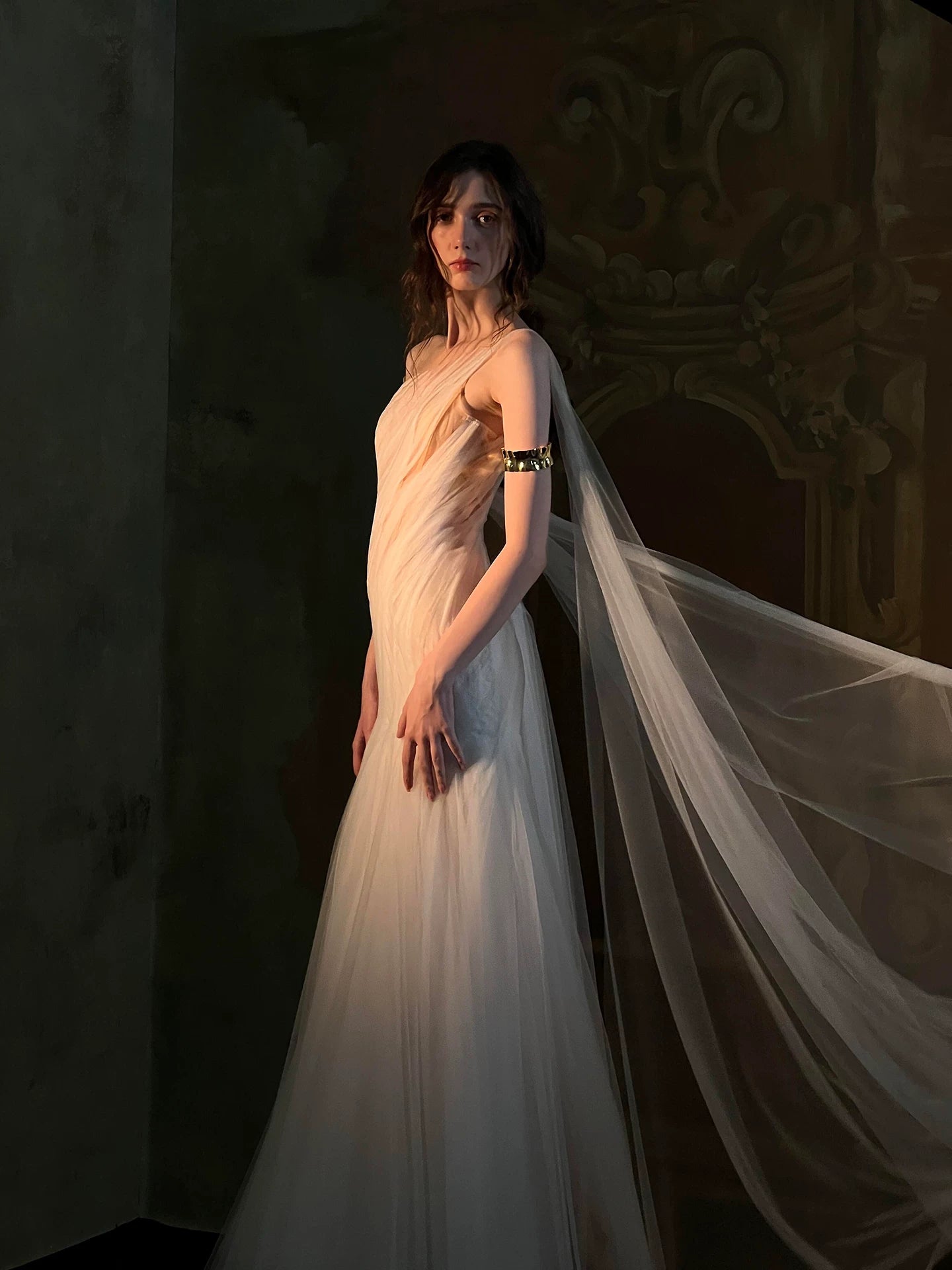 Lorbrv | Forest Fairy Light Wedding Dress for Brides