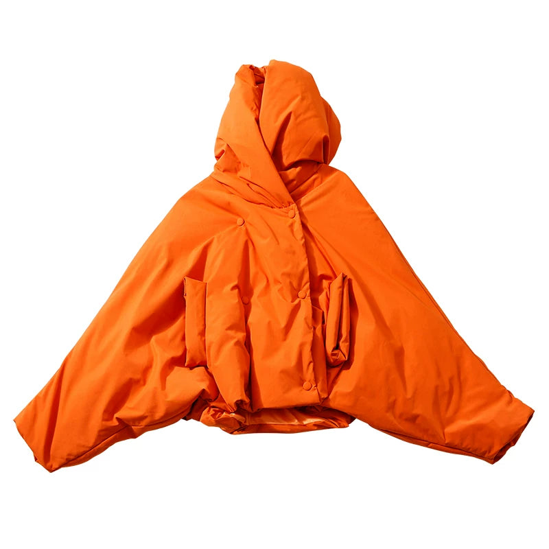 Lorbrv | Bat-Sleeve High-End Down Jacket for Women