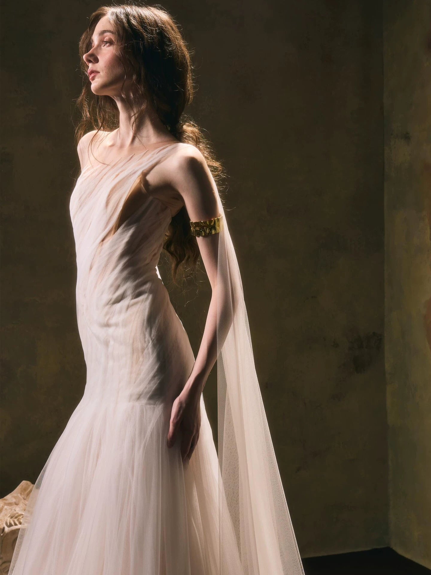 Lorbrv | Forest Fairy Light Wedding Dress for Brides
