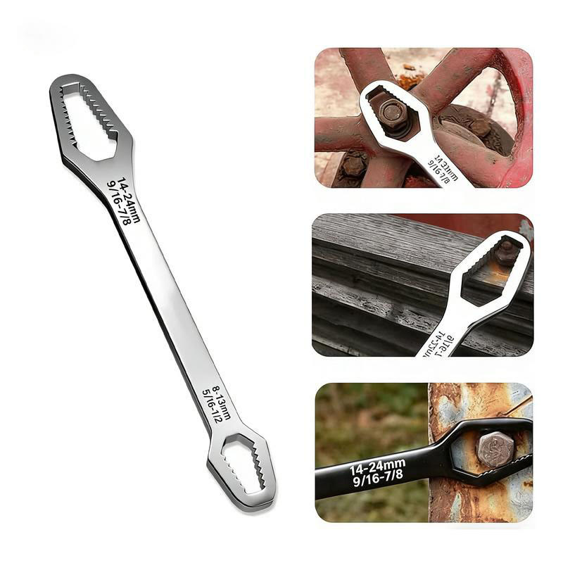 8-24mm Self-tightening Wrench,Double-head Torx Spanner - image 1