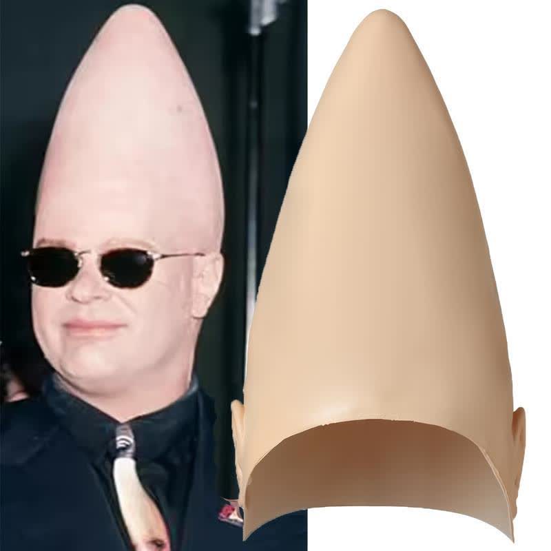 Men's Alien High-Top Half Wig - Pointy-headed alien - image 1