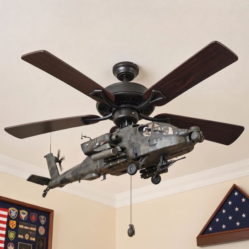 Military Helicopter Fan Attachment - AH - 64 Apache - image 8