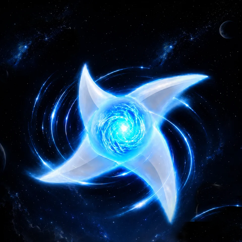 4-Blade Spiral Glow Orb - image 2