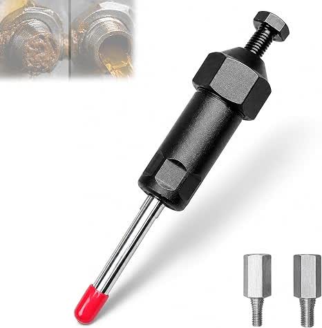 Heavy Duty Grease Fitting Cleaner Tool - Long Rod with M6 & M8 - image 1