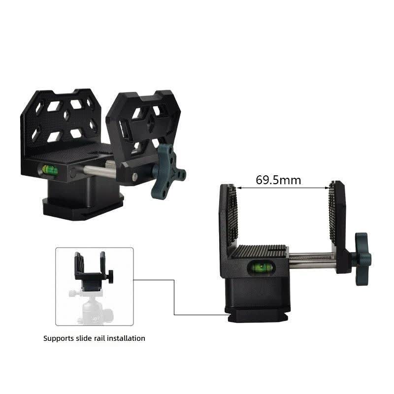 Professional Saddle Clamp Adapter Tripod Bracket Vise Clamp Outdoor Bracket Adapts to3/8 Inch Thread Easy Installation - image 5