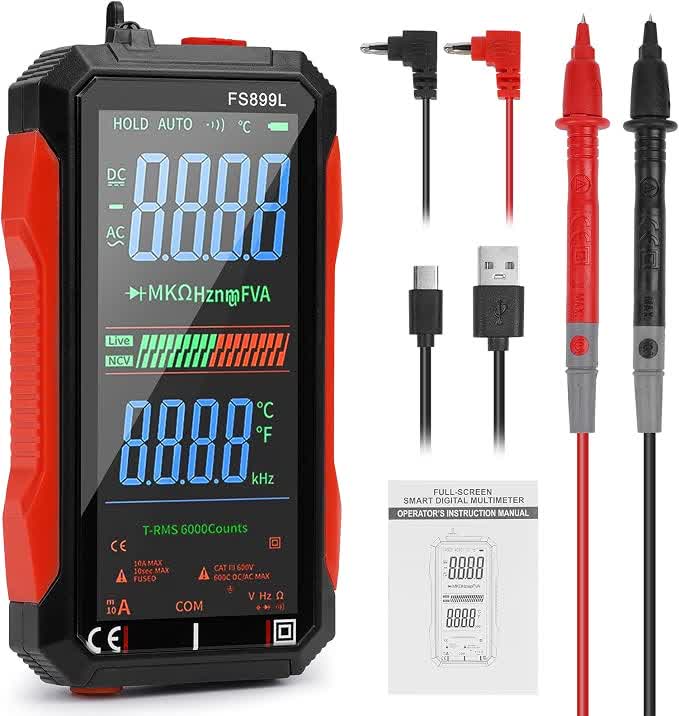 Digital Multimeter 2026 Upgraded FS899L for Auto Home Industrial - HOT SALE 🔥 - image 1