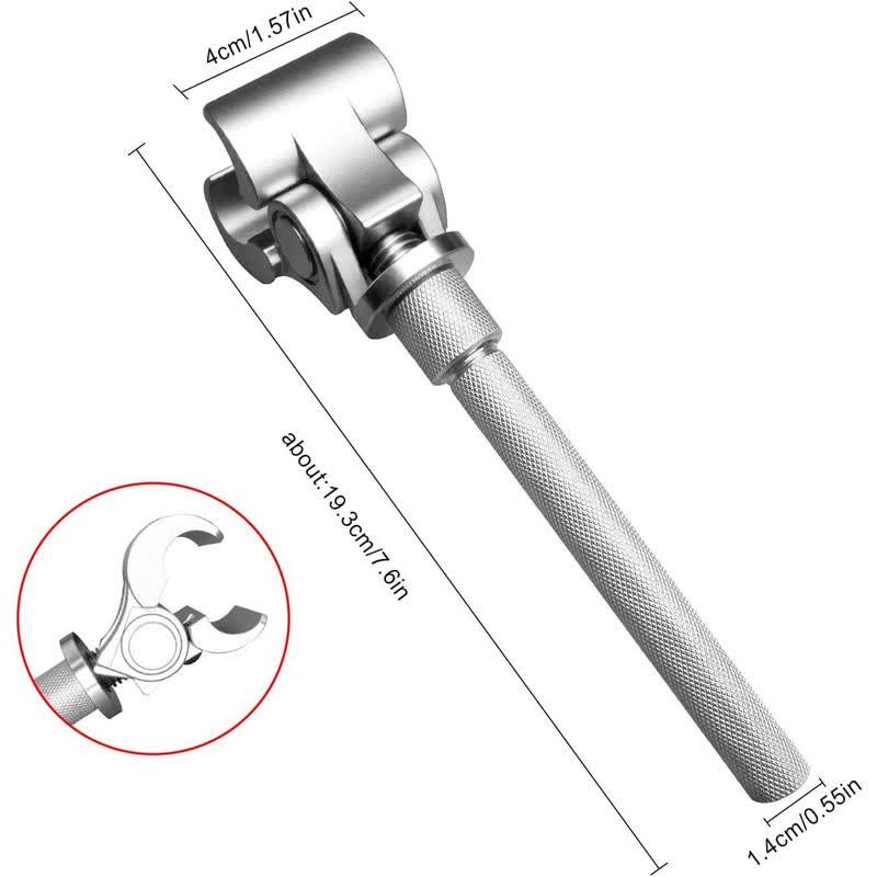Universal Adjustable Door Hinge Wrench, Door Hinge Adjustment Tool - image 2