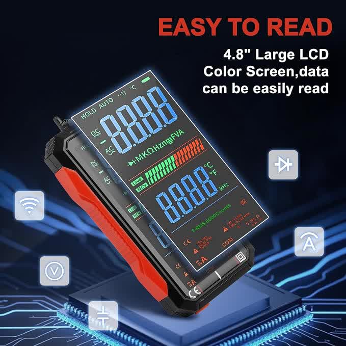 Digital Multimeter 2026 Upgraded FS899L for Auto Home Industrial - image 3