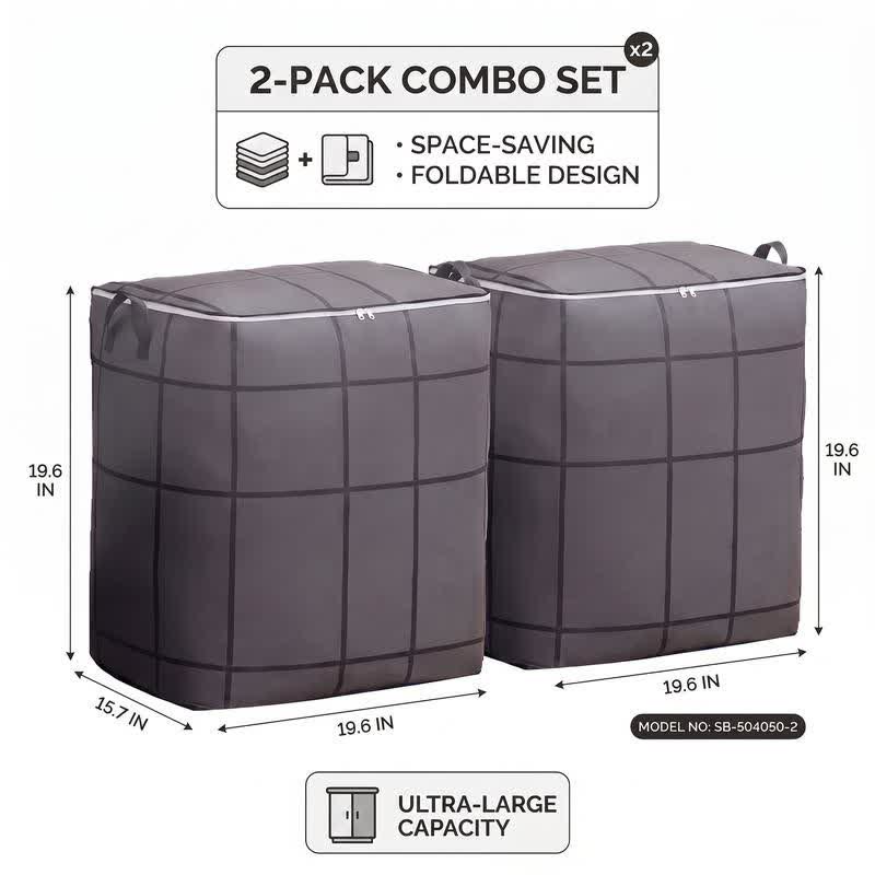 Large Capacity Moving Storage Bag - 2PCS - XL - image 8