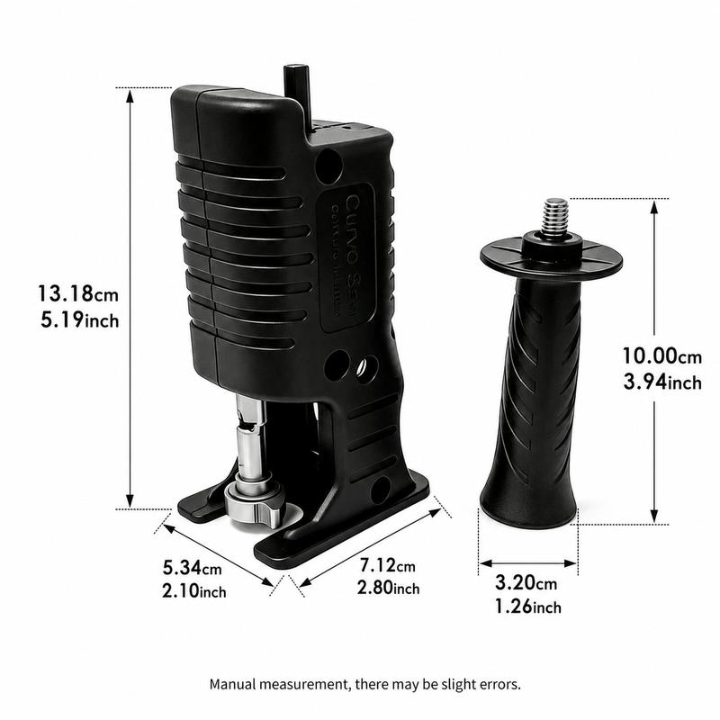 Reciprocating Saw Attachment Cordless Drill Attachment Kit for Wood and Metal and Meat Cutting Scratch Hand