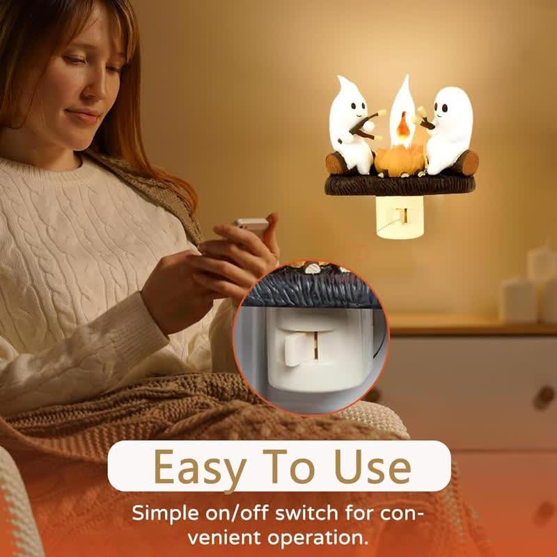 Ghost Campfire Night Light - image 5