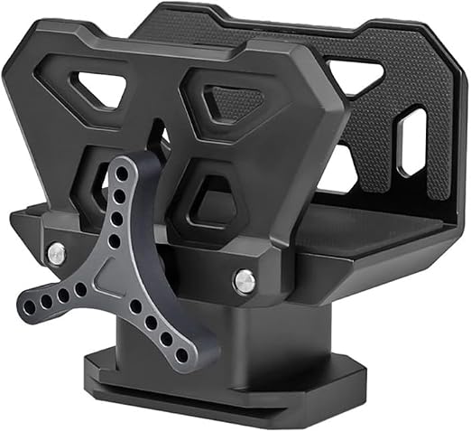 Professional Saddle Clamp Adapter Tripod Bracket Vise Clamp Outdoor Bracket Adapts to3/8 Inch Thread Easy Installation