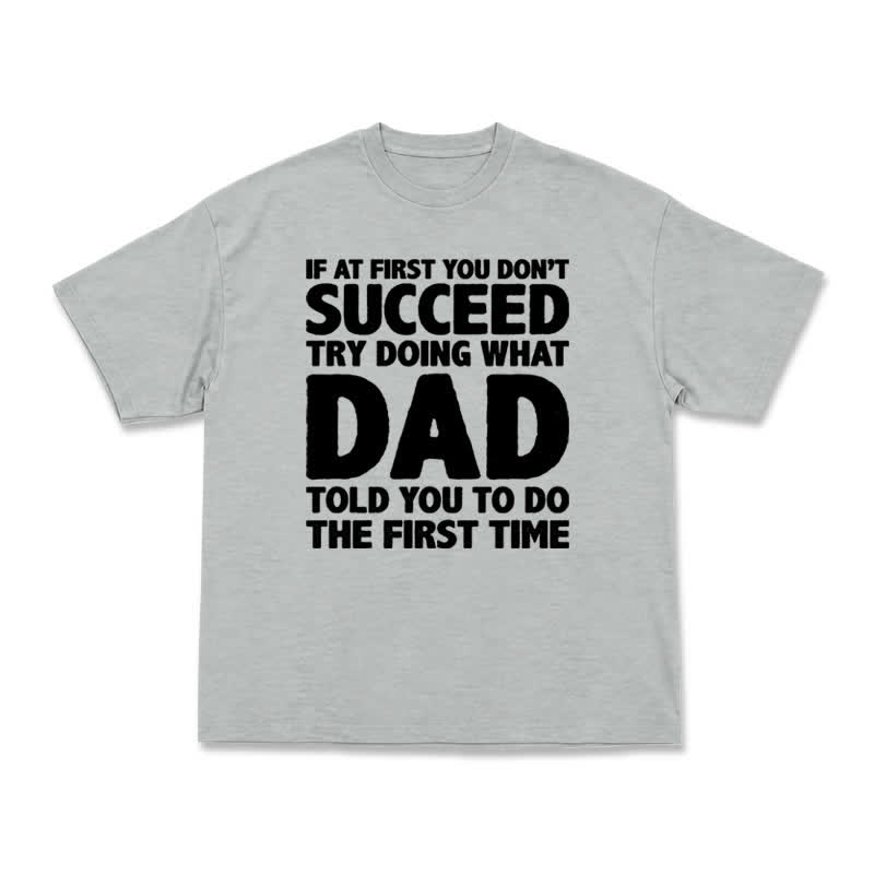 Casual Bold Slogan Graphic Cotton Blend T-Shirt - Grey - US16-18(2XL) - image 11
