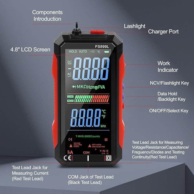 Digital Multimeter FS899L