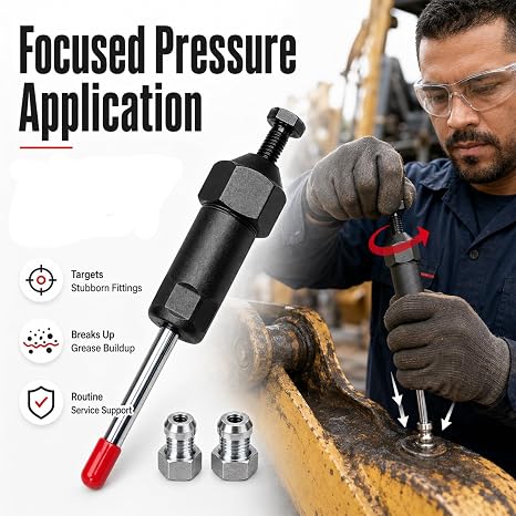 Heavy Duty Grease Fitting Cleaner Tool