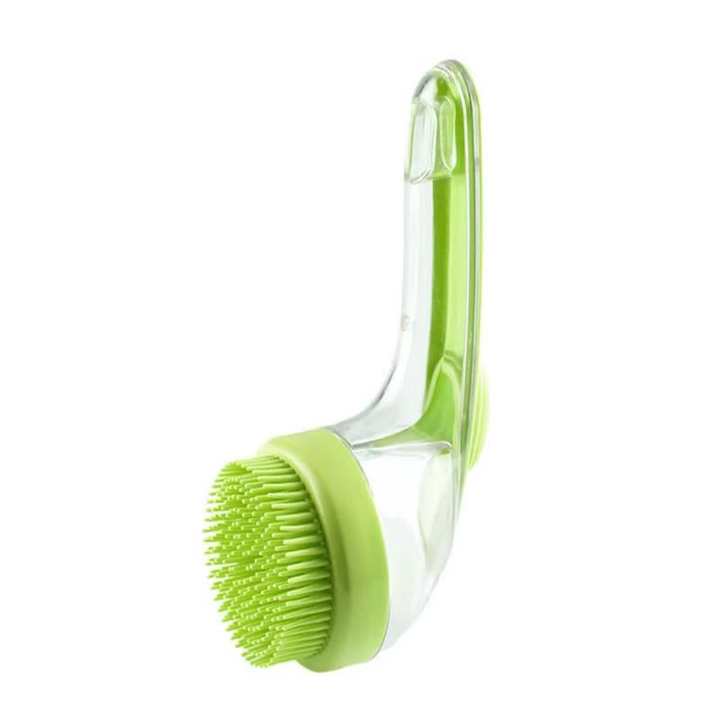 2026 New 2-in-1 Pet Bath & Grooming Deshedding Animal Hair Brush - Green - image 8