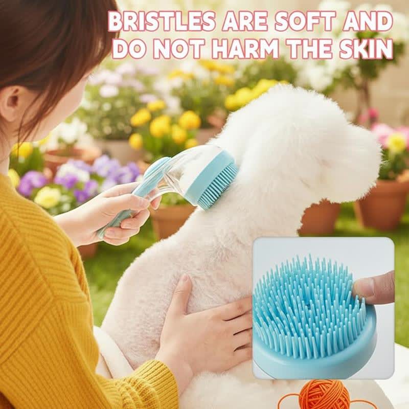 2026 New 2-in-1 Pet Bath & Grooming Deshedding Animal Hair Brush - image 5