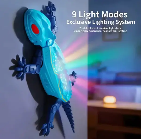 Gecko Rush RemoteControl Wall ClimbingLizard Toy - Ceiling &Floor Crawler - image 9
