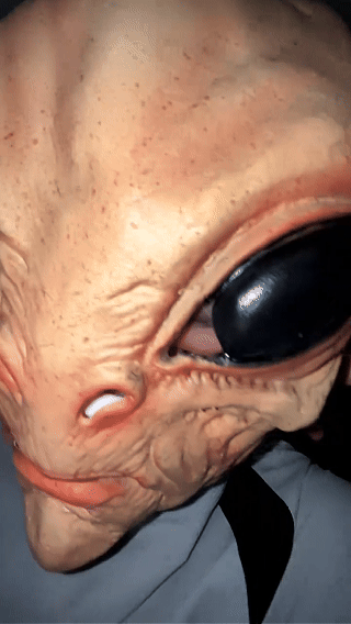 Alien Mask Front