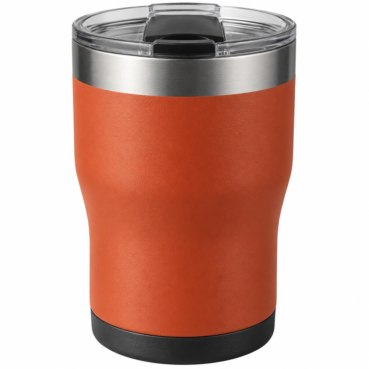 Vaso Térmico de 450ml con Tapa Deslizante Naranja-BELLOMAISON