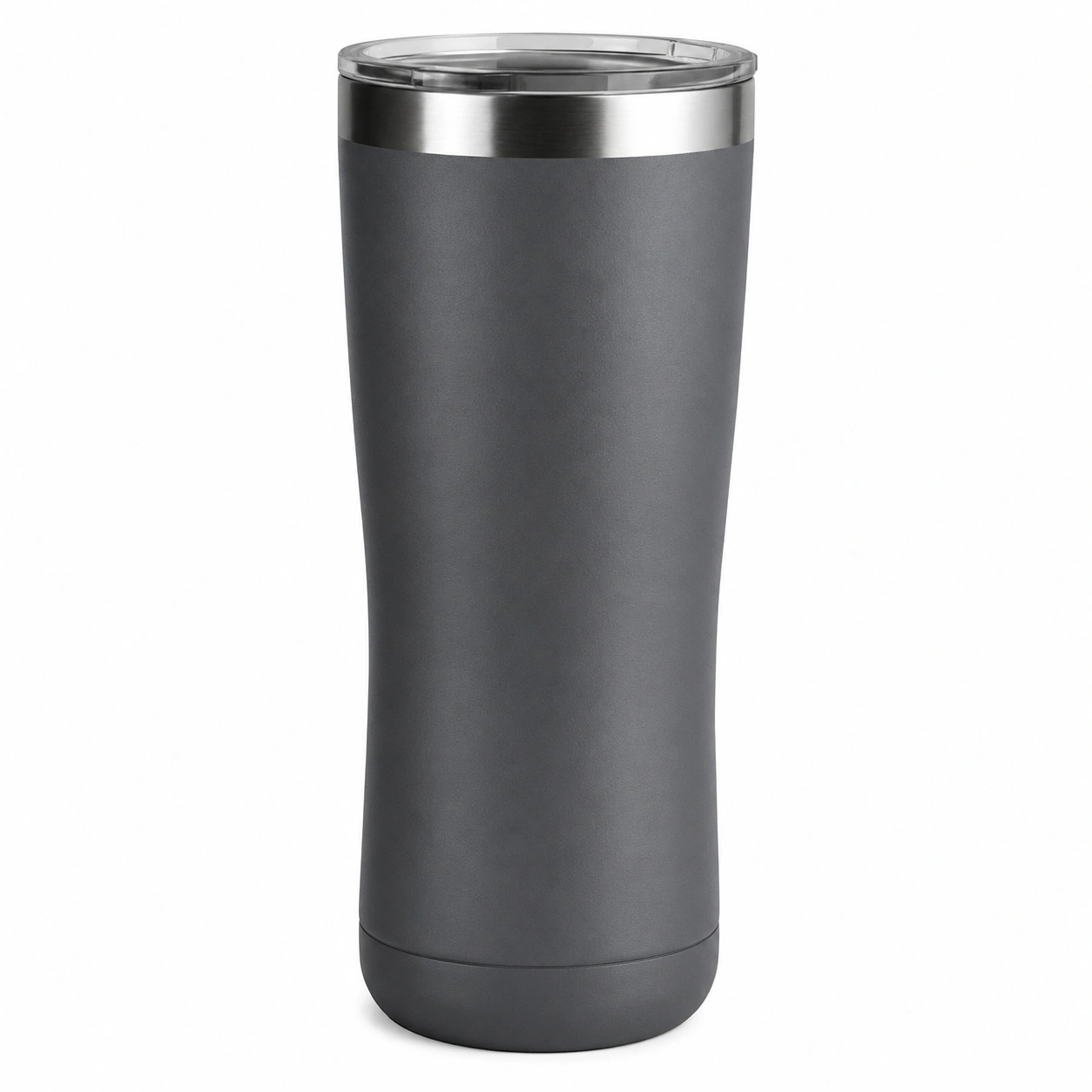 Taza térmica de viaje 500ml gris mate-BELLOMAISON