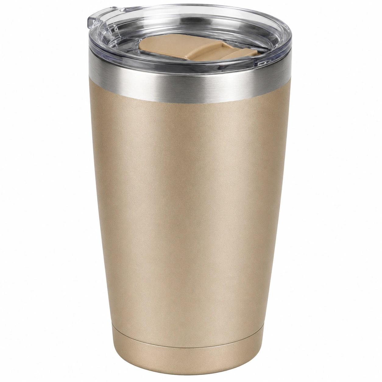 Taza térmica 500ml oro con tapa hermética-BELLOMAISON