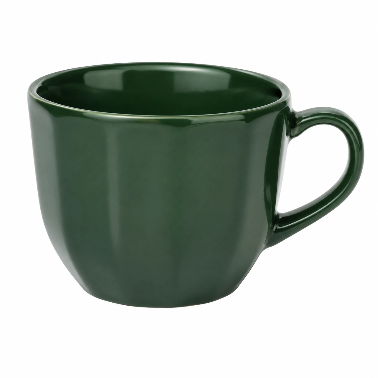 Taza Grande Verde Oscuro 350ml-BELLOMAISON